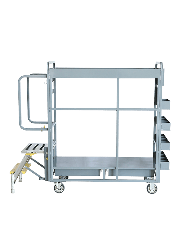 Modul tingkat dua dengan Troli Tangga Aluminium</a>